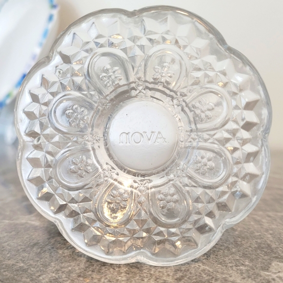 VINTAGE AVON FOSTORIA CLEAR GLASS - Picture 7 of 9